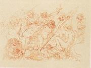James Ensor The Massacre of the Innocents oil painting